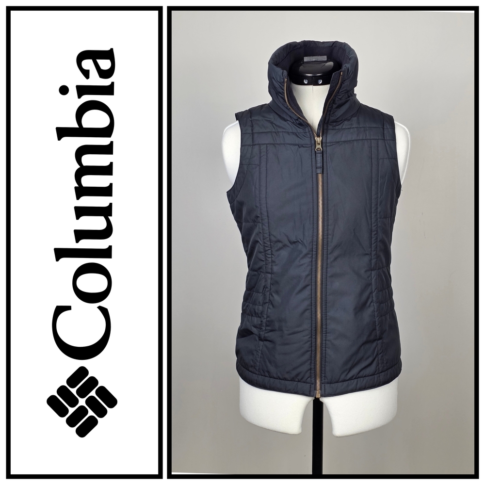 Columbia Sportswear Women’s Black Fleece-Lined Vest – Size XS (Made in Vietna